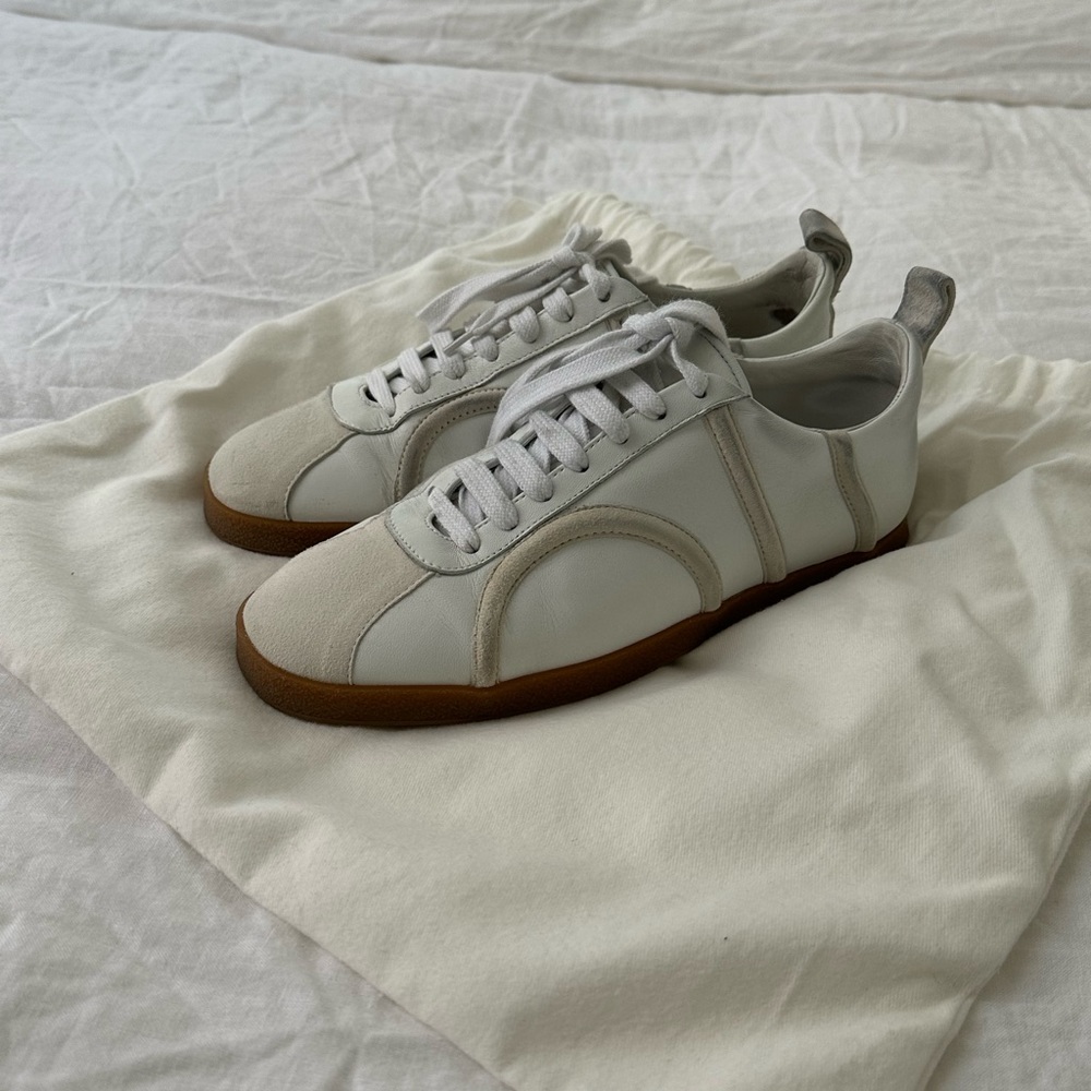 Totême The Leather Sneaker | Off-White